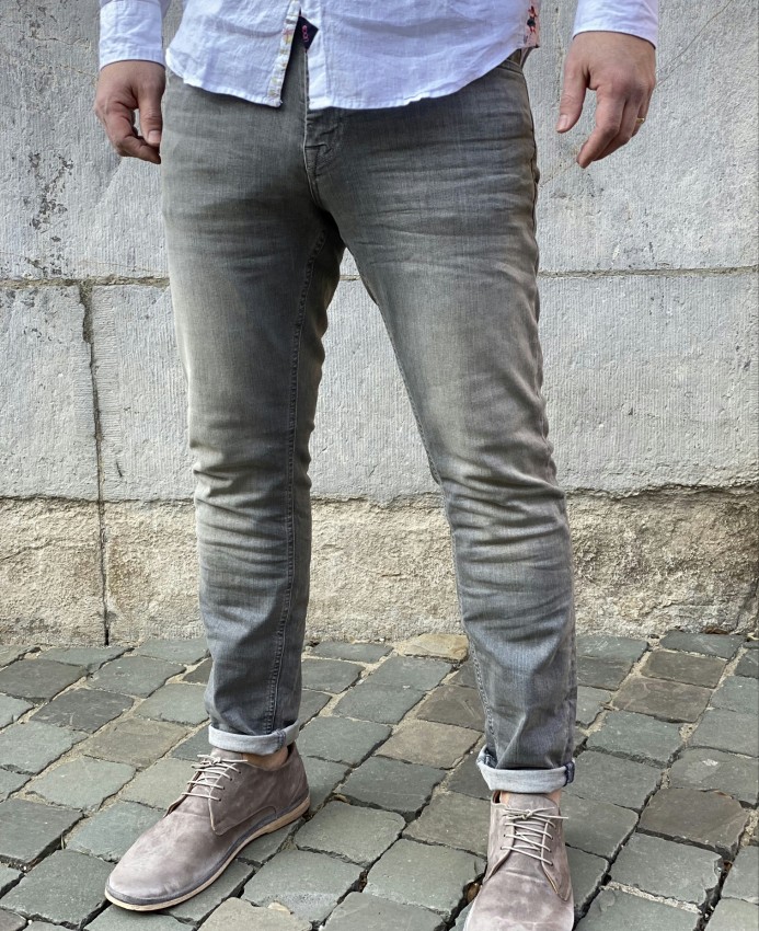 Jeans - grau