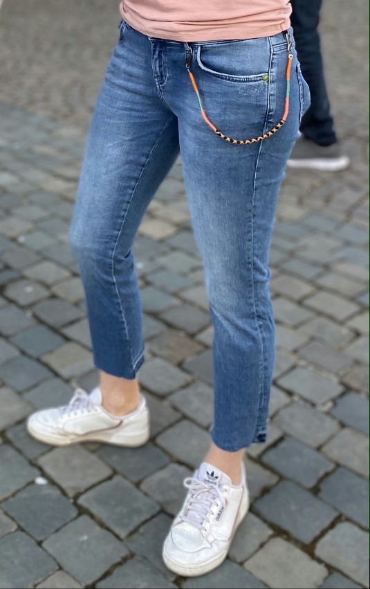 Jeans Flare - hellblau